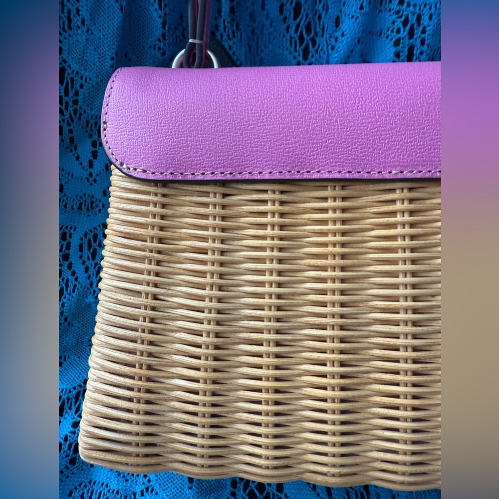 Kate Spade Tee Time Wicker 3D Windmill Bag - Picture 9 of 16